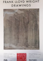 Poster Frank Lloyd Wright Drawings