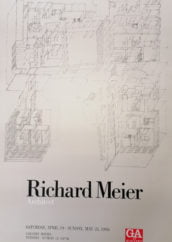 Poster Richard Meier Drawings