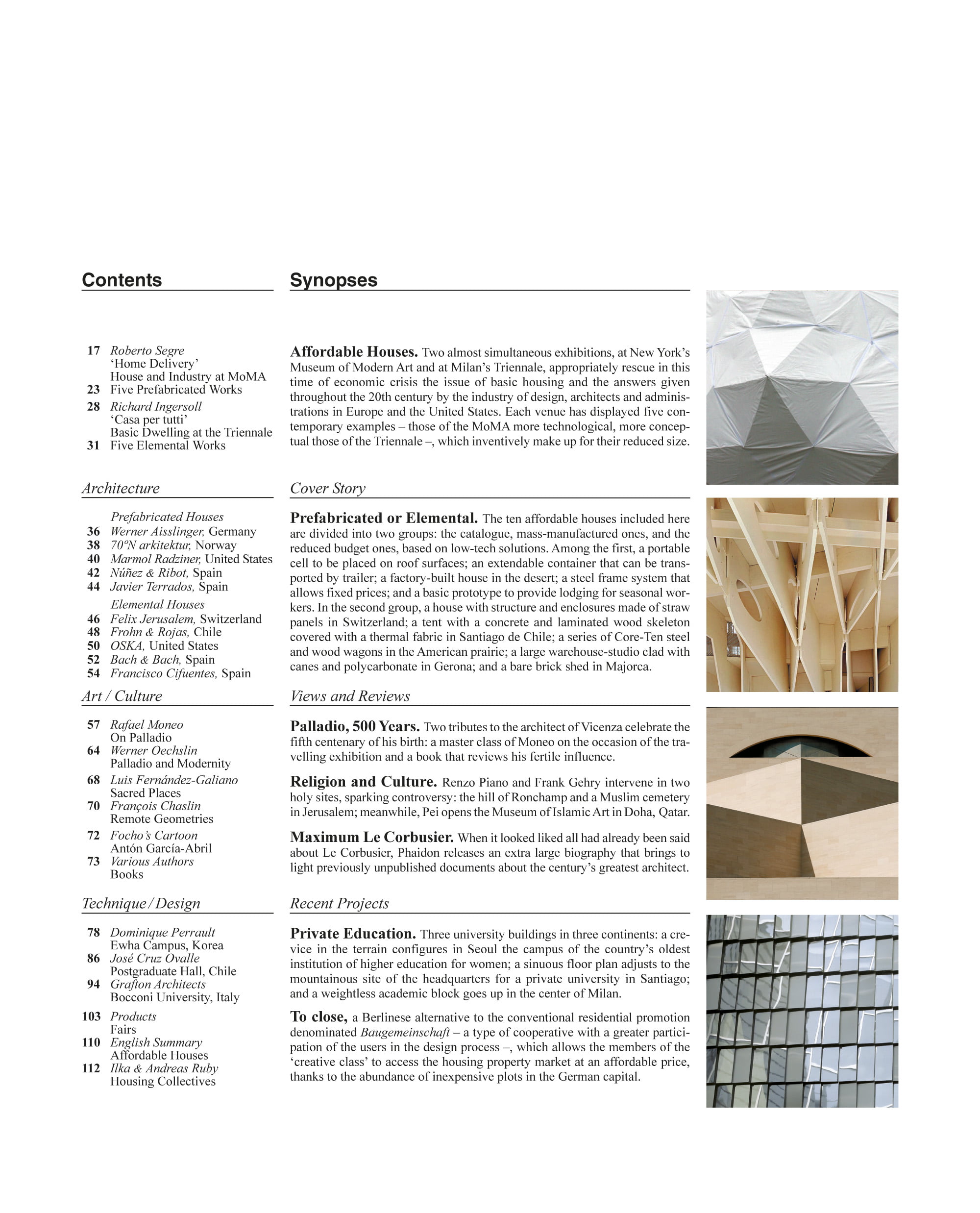 Arquitectura Viva 122 Arquitectura Viva 122