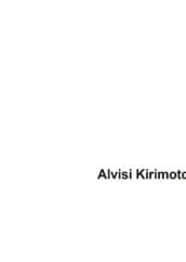 Alvisi Kirimoto