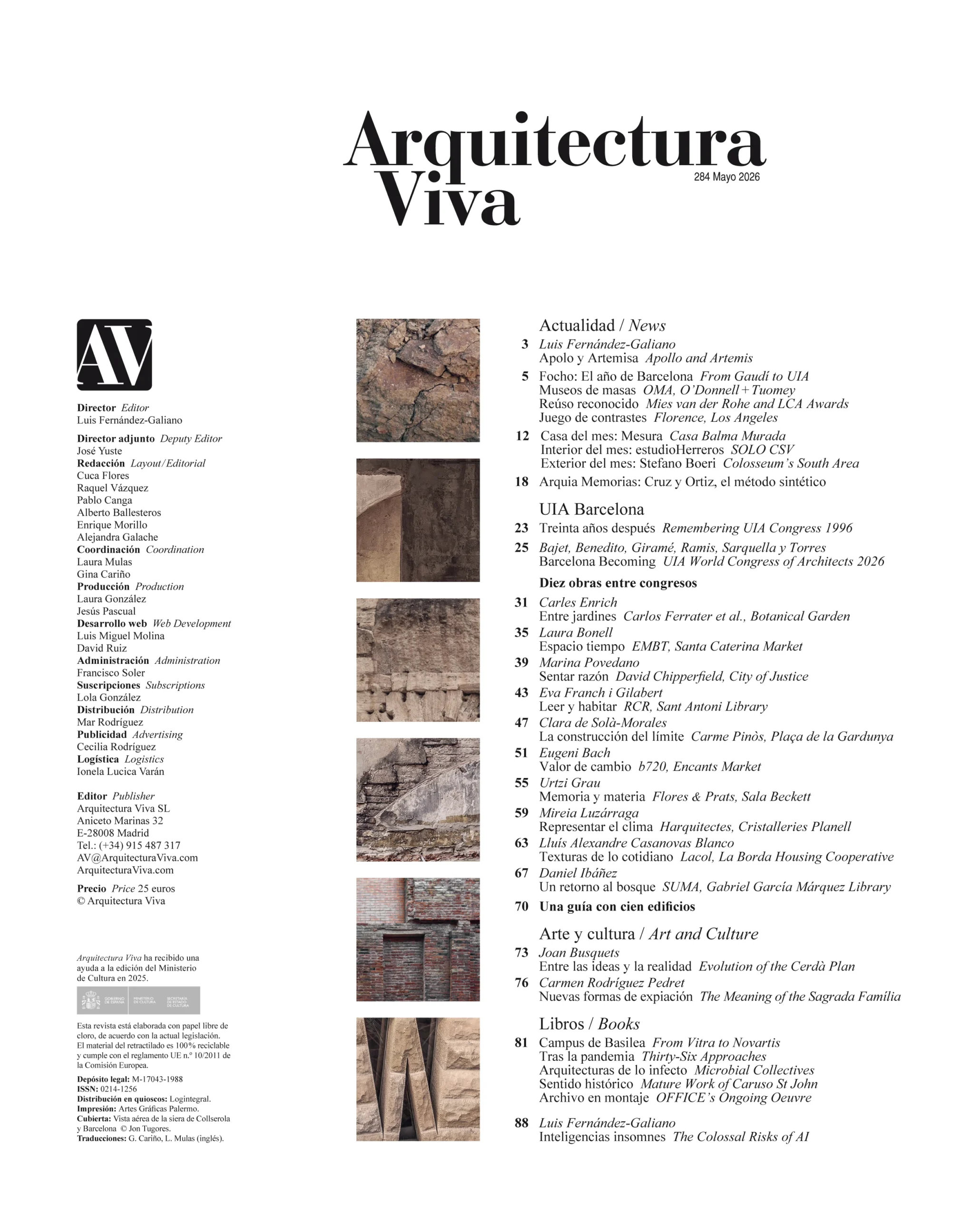Arquitectura Viva 284 Arquitectura Viva 284