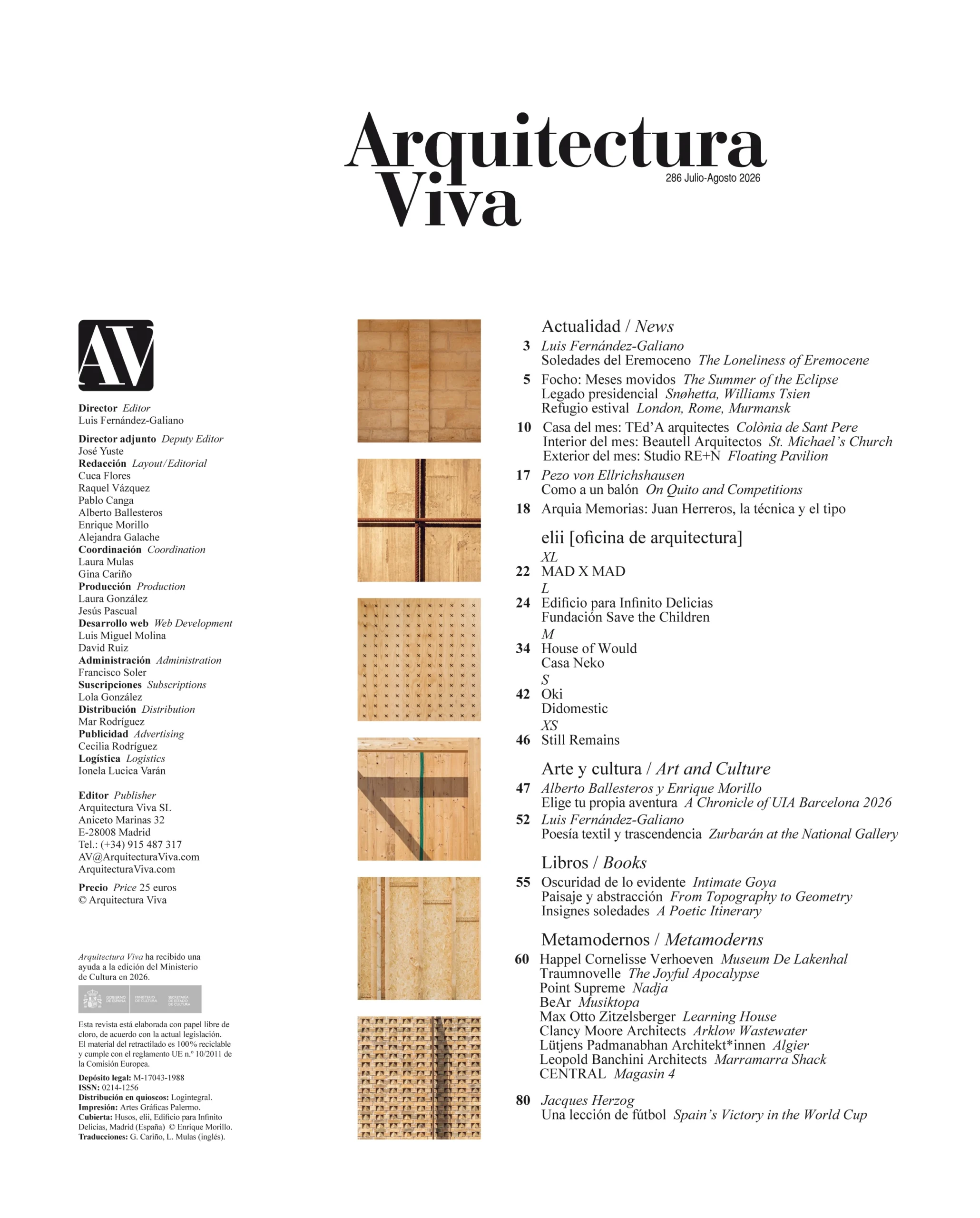 Arquitectura Viva 286 Arquitectura Viva 286